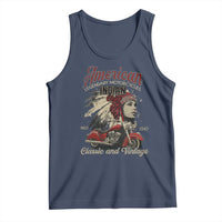 American Legendary Motorcycle Indian Chief Tank Top Classic And Vintage Bikers - Wonder Print Shop