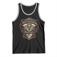 American Indian Skull Motorcycle Vintage Motorbike Engine Tank Top - Wonder Print Shop