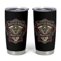 American Indian Skull Motorcycle Vintage Motorbike Engine Tumbler Cup - Wonder Print Shop
