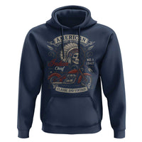 American Legendary Motorcycle Indian Chief Hoodie No 1 Classic And Vintage Skull - Wonder Print Shop