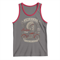 American Legendary Motorcycle Indian Chief Tank Top No 1 Classic And Vintage Skull - Wonder Print Shop