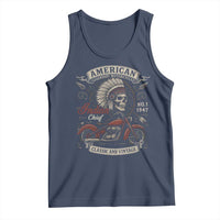American Legendary Motorcycle Indian Chief Tank Top No 1 Classic And Vintage Skull - Wonder Print Shop