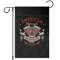 American Motorcycle Indian Biker Club Garden Flag Vintage Motorbike Engine - Wonder Print Shop