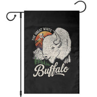 The Great White Buffalo Garden Flag Native American Sacred Spirit Animal - Wonder Print Shop
