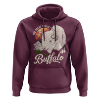 The Great White Buffalo Hoodie Native American Sacred Spirit Animal - Wonder Print Shop