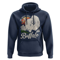 The Great White Buffalo Hoodie Native American Sacred Spirit Animal - Wonder Print Shop