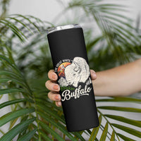 The Great White Buffalo Skinny Tumbler Native American Sacred Spirit Animal - Wonder Print Shop