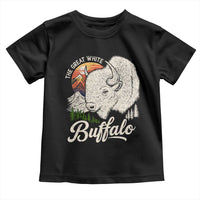The Great White Buffalo Toddler T Shirt Native American Sacred Spirit Animal - Wonder Print Shop