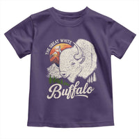 The Great White Buffalo Toddler T Shirt Native American Sacred Spirit Animal - Wonder Print Shop