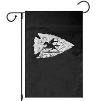 Arrowhead Hunter Indian Chief Relic Hunting Native American Garden Flag - Wonder Print Shop