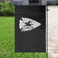 Arrowhead Hunter Indian Chief Relic Hunting Native American Garden Flag - Wonder Print Shop