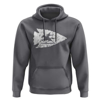 Arrowhead Hunter Indian Chief Relic Hunting Native American Hoodie - Wonder Print Shop