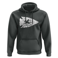 Arrowhead Hunter Indian Chief Relic Hunting Native American Hoodie - Wonder Print Shop