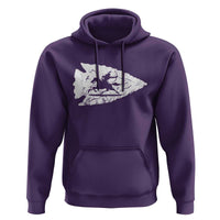 Arrowhead Hunter Indian Chief Relic Hunting Native American Hoodie - Wonder Print Shop