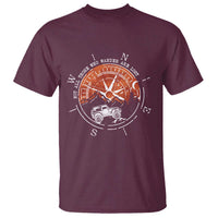 Not All Those Who Wander Are Lost T Shirt Compass Off Road Car - Wonder Print Shop