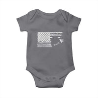 Off Road QUAD ATV Car Adventure Vintage American Flag Baby Onesie - Wonder Print Shop