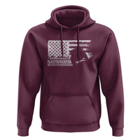 Off Road QUAD ATV Car Adventure Vintage American Flag Hoodie - Wonder Print Shop