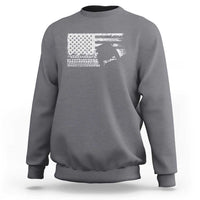 Off Road QUAD ATV Car Adventure Vintage American Flag Sweatshirt - Wonder Print Shop