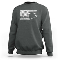Off Road QUAD ATV Car Adventure Vintage American Flag Sweatshirt - Wonder Print Shop