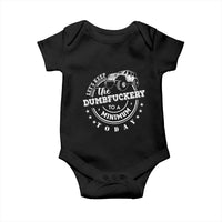 Funny Lets Keep The Dumbfuckery To A Minimum Today Baby Onesie Off Road Car - Wonder Print Shop