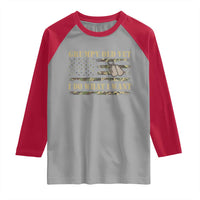 Funny Grumpy Old Vet I Do What I Want Raglan Shirt Military Veteran Camo American Flag - Wonder Print Shop