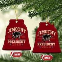 Jimothy For President 2028 Ceramic Ornament Funny Jimothy The Raccoon Seattle Trash Panda Meme