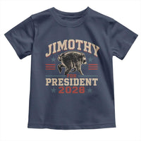 Jimothy For President 2028 Toddler T Shirt Funny Jimothy The Raccoon Seattle Trash Panda Meme