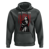 Not Today Jesus Gothic Dark Art Creepy Halloween Hoodie