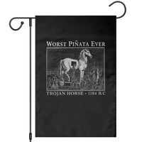 Worst Pinata Ever Trojan Horse Garden Flag Funny Greek Mythology History