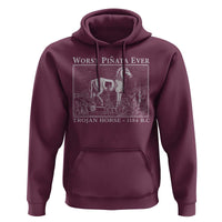 Worst Pinata Ever Trojan Horse Hoodie Funny Greek Mythology History