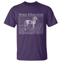 Worst Pinata Ever Trojan Horse T Shirt Funny Greek Mythology History