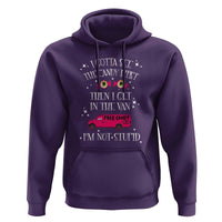 Funny Sarcastic Halloween Hoodie I Gotta See The Candy First Then I Get In The Van I'm Not Stupid