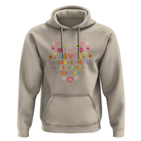 Harris Walz Supporter Hoodie Never Underestimate A Public School Teacher Flower Heart - Wonder Print Shop