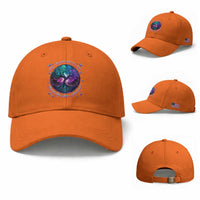 Suicide Prevention Awareness Baseball Cap Rise Against All The Odds Teal And Purple Tree Butterfly