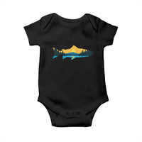 Trout Fly Fishing Outdoor Forest Mountain Nature Wildlife Fisherman Baby Onesie - Wonder Print Shop