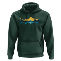 Trout Fly Fishing Outdoor Forest Mountain Nature Wildlife Fisherman Hoodie - Wonder Print Shop