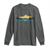 Trout Fly Fishing Outdoor Forest Mountain Nature Wildlife Fisherman Long Sleeve Shirt - Wonder Print Shop