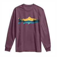 Trout Fly Fishing Outdoor Forest Mountain Nature Wildlife Fisherman Long Sleeve Shirt - Wonder Print Shop