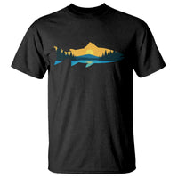 Trout Fly Fishing Outdoor Forest Mountain Nature Wildlife Fisherman T Shirt - Wonder Print Shop