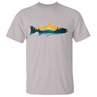 Trout Fly Fishing Outdoor Forest Mountain Nature Wildlife Fisherman T Shirt - Wonder Print Shop
