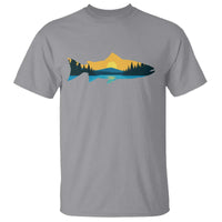 Trout Fly Fishing Outdoor Forest Mountain Nature Wildlife Fisherman T Shirt - Wonder Print Shop