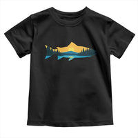 Trout Fly Fishing Outdoor Forest Mountain Nature Wildlife Fisherman Toddler T Shirt - Wonder Print Shop