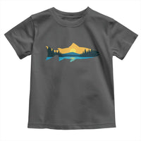 Trout Fly Fishing Outdoor Forest Mountain Nature Wildlife Fisherman Toddler T Shirt - Wonder Print Shop