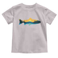 Trout Fly Fishing Outdoor Forest Mountain Nature Wildlife Fisherman Toddler T Shirt - Wonder Print Shop