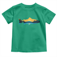 Trout Fly Fishing Outdoor Forest Mountain Nature Wildlife Fisherman Toddler T Shirt - Wonder Print Shop