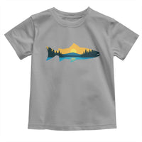 Trout Fly Fishing Outdoor Forest Mountain Nature Wildlife Fisherman Toddler T Shirt - Wonder Print Shop