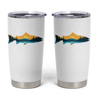 Trout Fly Fishing Outdoor Forest Mountain Nature Wildlife Fisherman Tumbler Cup - Wonder Print Shop