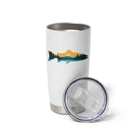 Trout Fly Fishing Outdoor Forest Mountain Nature Wildlife Fisherman Tumbler Cup - Wonder Print Shop