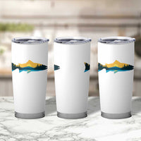 Trout Fly Fishing Outdoor Forest Mountain Nature Wildlife Fisherman Tumbler Cup - Wonder Print Shop