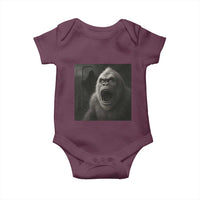 Funny Bigfoot Sasquatch Halloween The Grim Reaper Baby Onesie - Wonder Print Shop